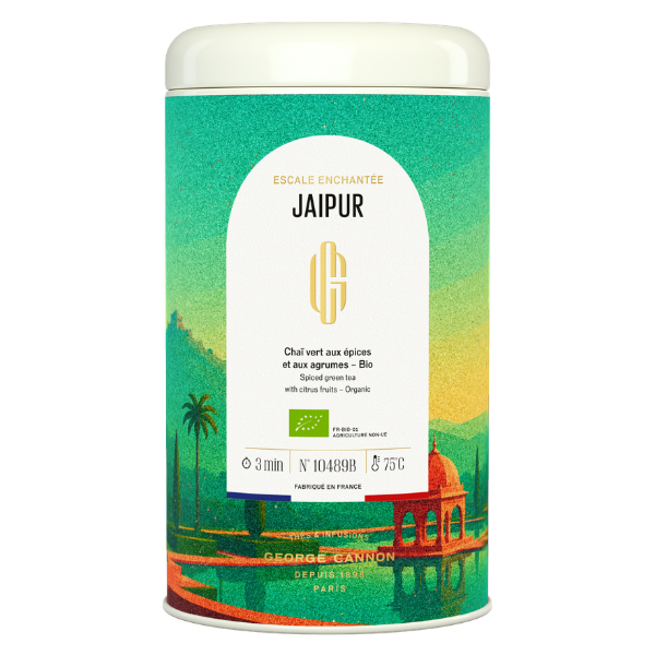 ESCALE ENCHANTÉE JAIPUR - Chaï vert aux épices et aux agrumes - Bio