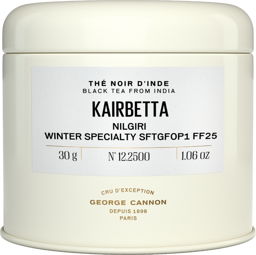 Thé noir d'Inde Kairbetta Winter Specialty SFTGFOP1