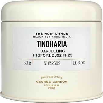 Thé noir Darjeeling  TINDHARIA FTGFOP1 DJ02 FF25