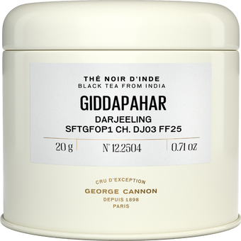 Thé noir Darjeeling  GIDDAPAHAR SFTGFOP1 CH. DJ03 FF25