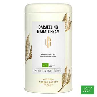 DARJEELING MAHALDERAM - Thé noir d'Inde - Bio