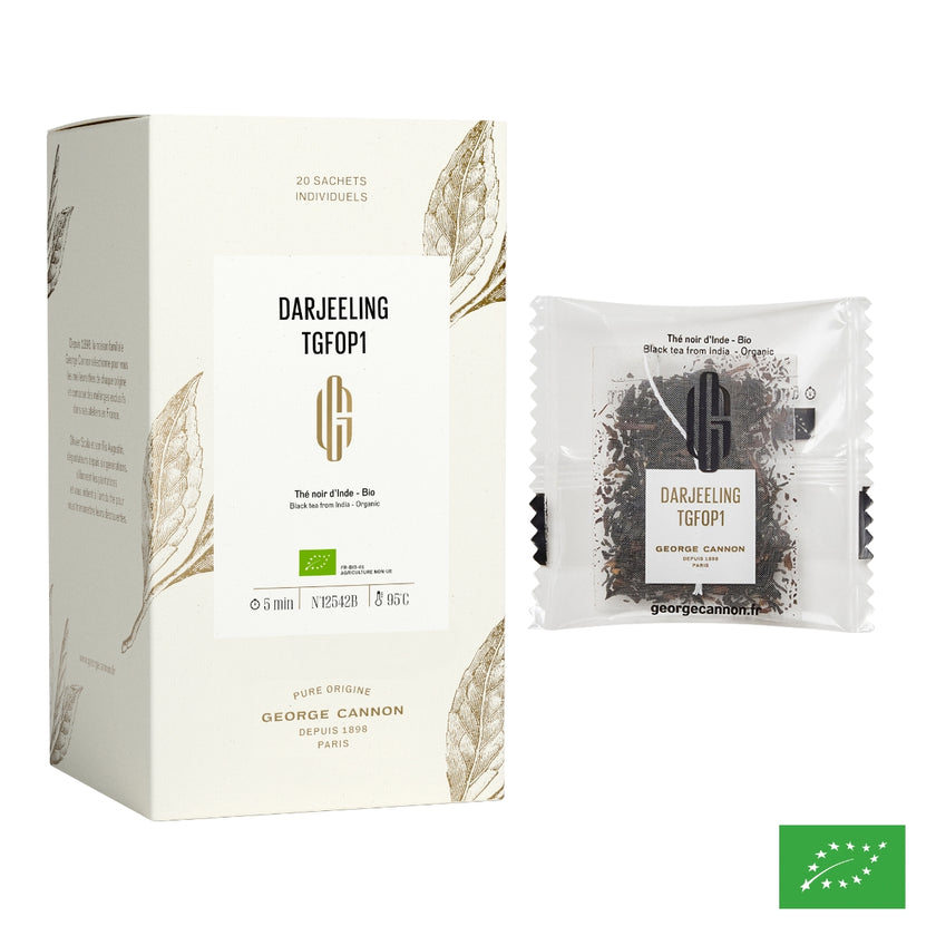 DARJEELING TGFOP1 - Thé noir d'Inde - Bio