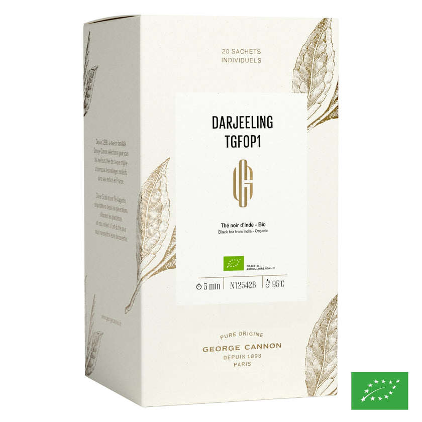 DARJEELING TGFOP1 - Thé noir d'Inde - Bio