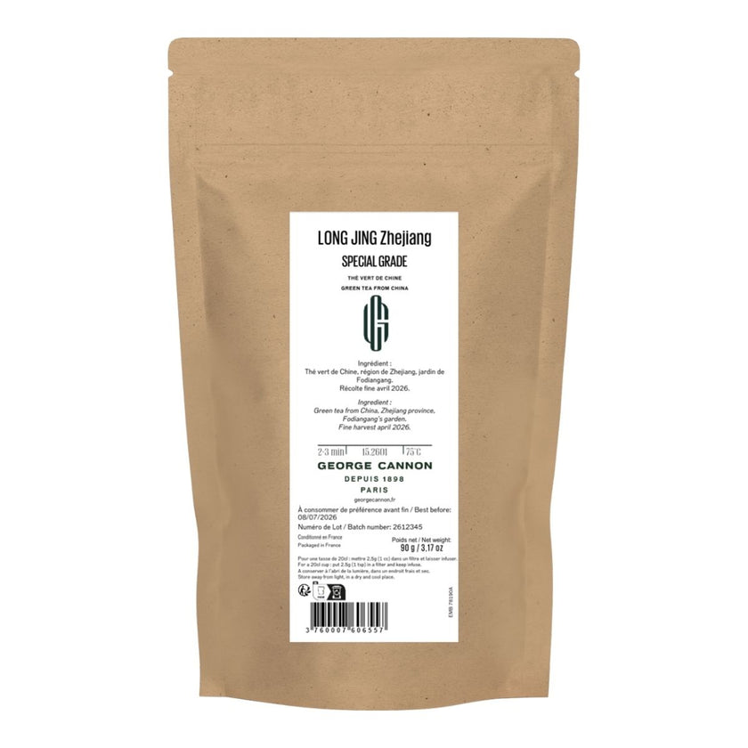 LONG JING 1ST GRADE IMPERIAL - Thé vert de Chine Primeur 2026
