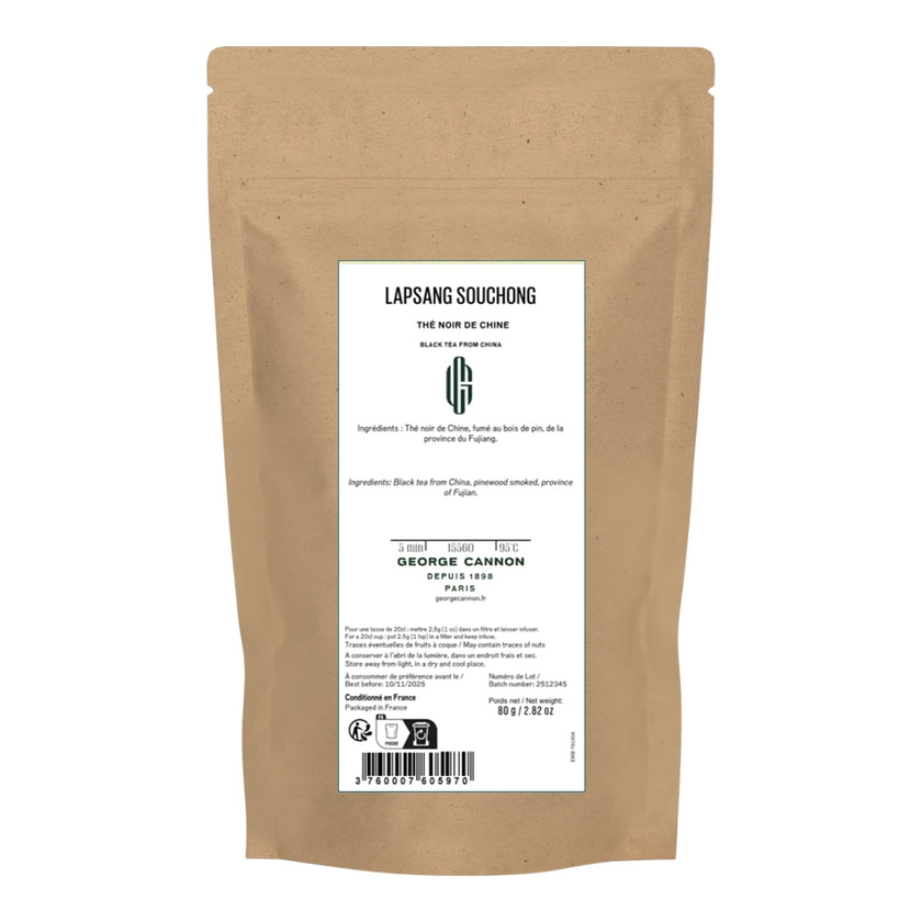 Thé noir fumé LAPSANG SOUCHONG