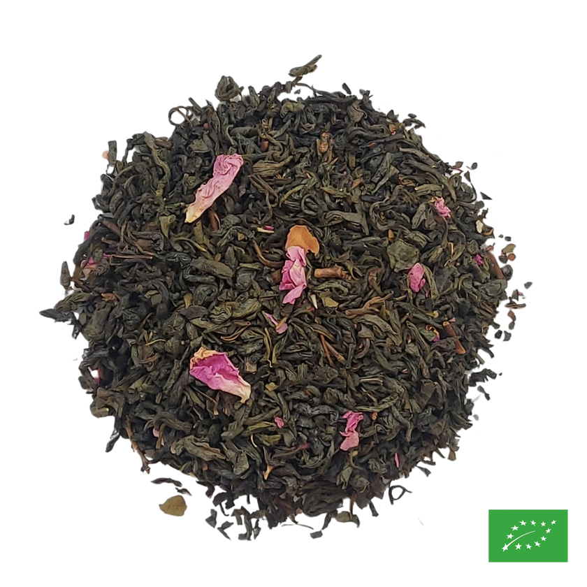 SAMOURAÏ CERISE - Thé vert aromatisé - Bio