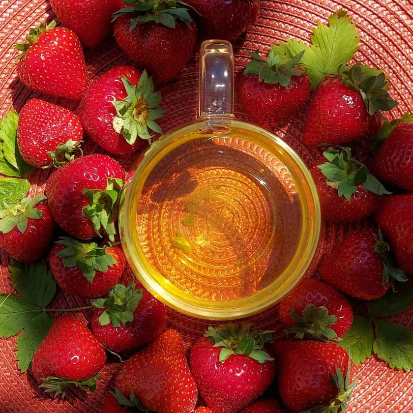 FRAISE - Thé vert à la fraise