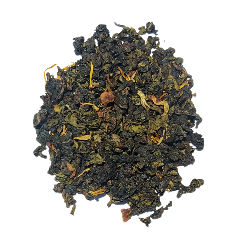 PÊCHE ABRICOT - Thé oolong aromatisé pêche abricot