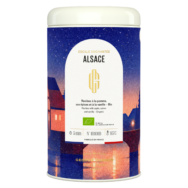 ESCALE ENCHANTÉE ALSACE - Rooibos à la pomme, aux épices et à la vanille - Bio