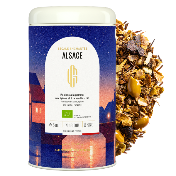 ESCALE ENCHANTÉE ALSACE - Rooibos à la pomme, aux épices et à la vanille - Bio