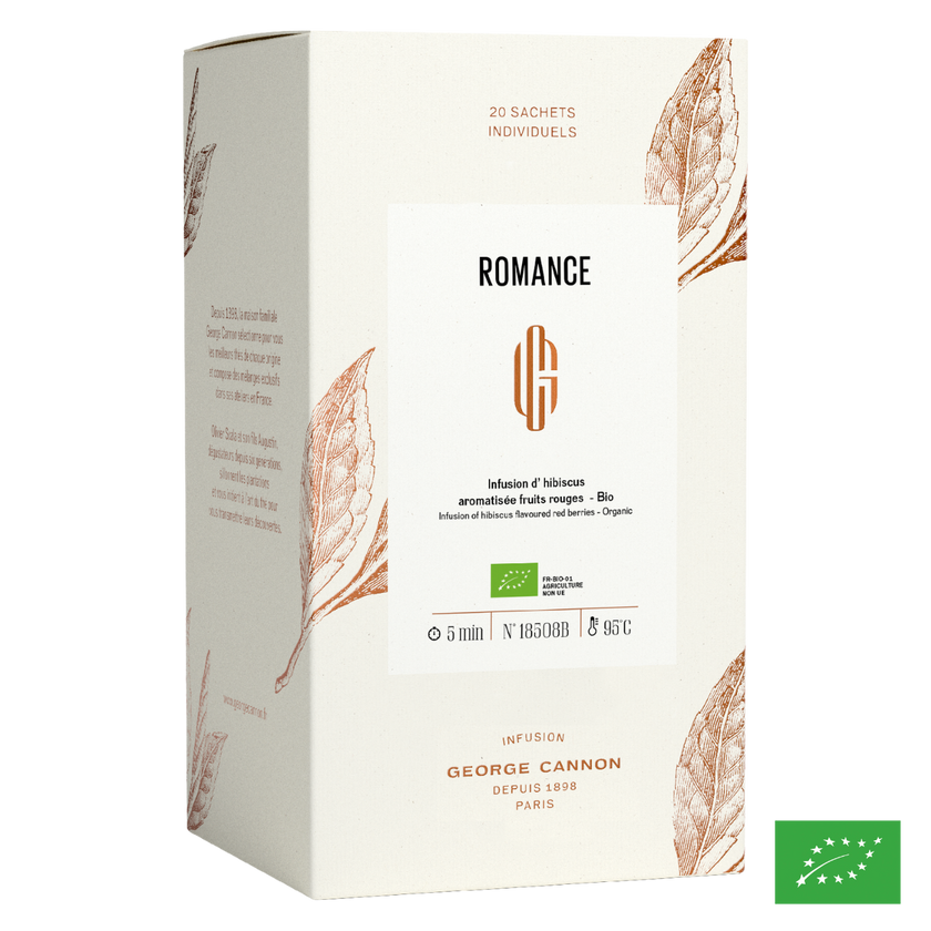 ROMANCE - Infusion d'hibiscus aromatisée fruits rouges - Bio