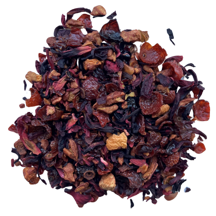 NUITS D'HIVER - Infusion d’hibiscus aromatisée vanille et amande