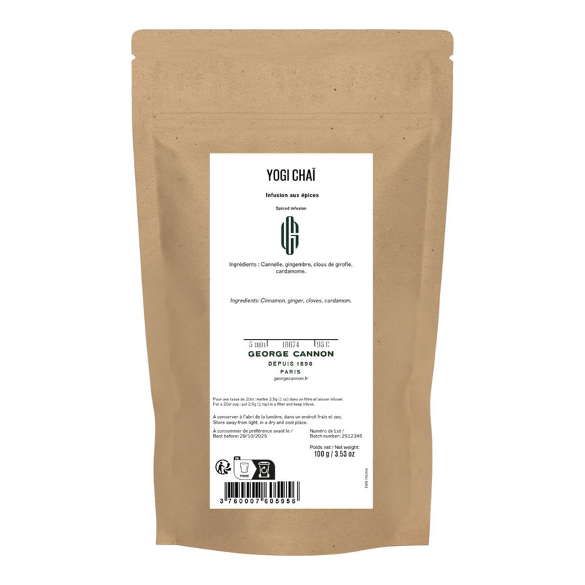 YOGI CHAÏ - Mélange indien de plantes et épices