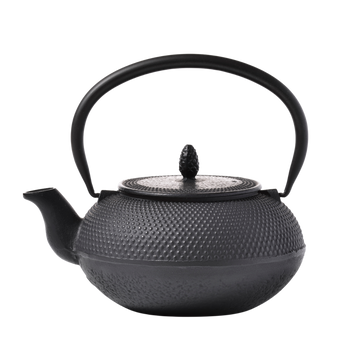 THÉIÈRE EN FONTE NOIRE 0,60L