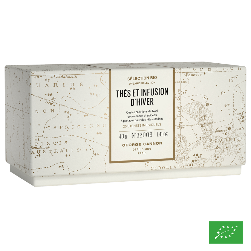 COFFRET THÉS ET INFUSION D'HIVER - Bio