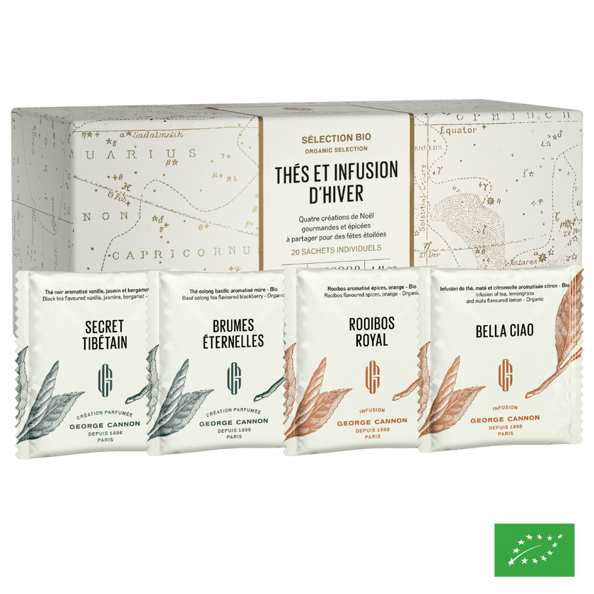 COFFRET THÉS ET INFUSION D'HIVER - Bio