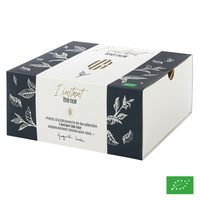 COFFRET L'INSTANT THÉ NOIR - Bio