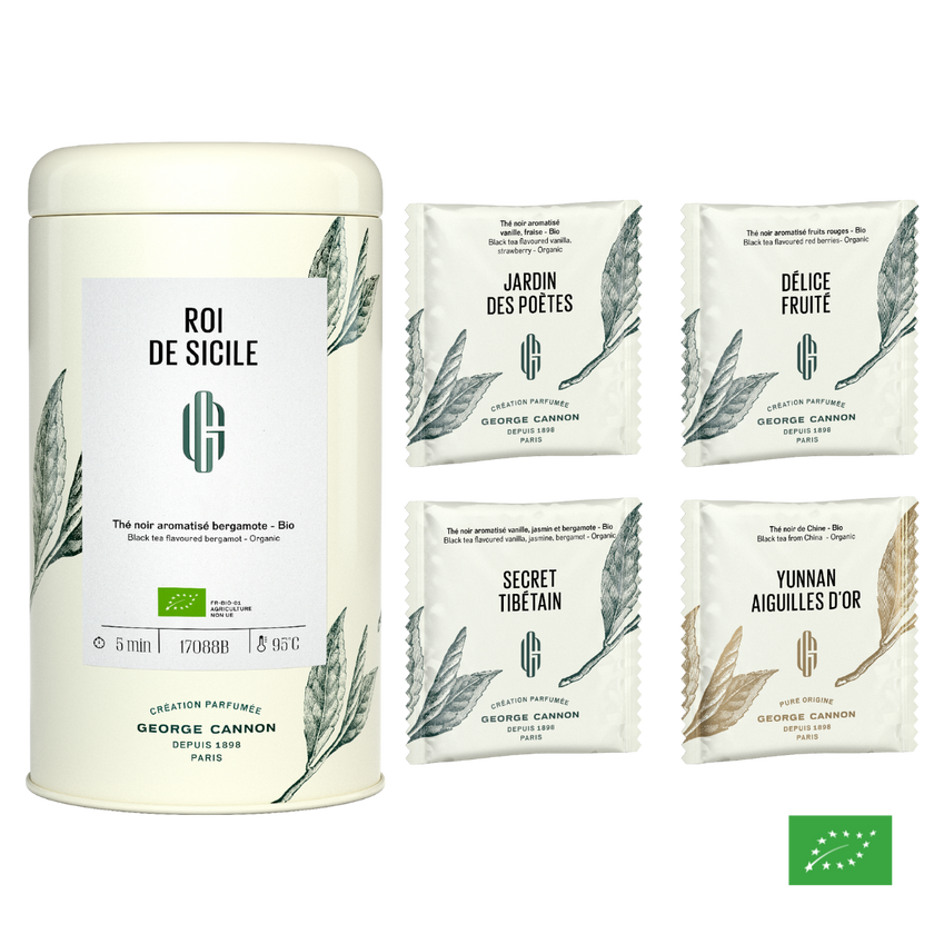 COFFRET L'INSTANT THÉ NOIR - Bio