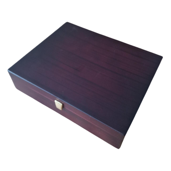 COFFRET BOIS 6 COMPARTIMENTS
