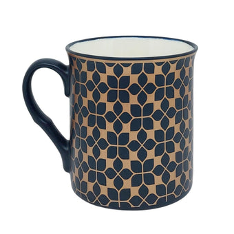 MUG BLEU NUIT ET DORÉ 