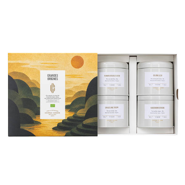 COFFRET 4 THÉS GRANDES ORIGINES