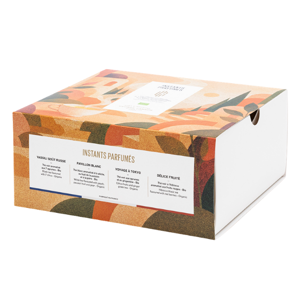 COFFRET 4 THÉS INSTANTS PARFUMÉS