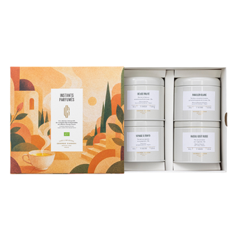 COFFRET 4 THÉS INSTANTS PARFUMÉS