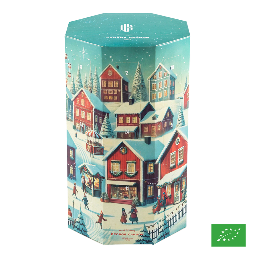 CALENDRIER DE L'AVENT - 25 thés & infusions Bio